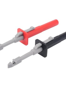2pcs Circuit Test Clip Test Clip Piercing Probes Set Nickel