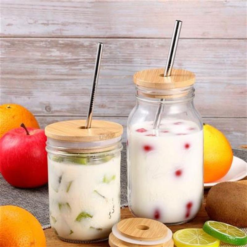 6X Reusable Bamboo Jar Lids 70MM Bamboo Mason Jar Lids With