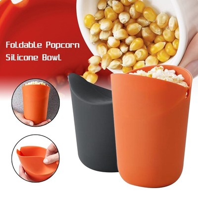 Popcorn Microwave Silicone Foldable Red High Quality Kitchen
