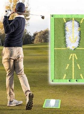 1-5pcs Golf Training Mat for Swing Detection Batting Ball