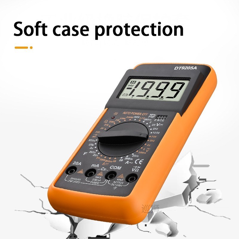 Professional Multimeter AC DC Voltage Current Resistance Cap