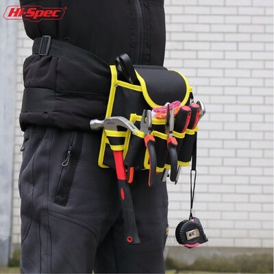 Water Proof Electrician Tool Bag 600D Work Waist Bag Tool Be