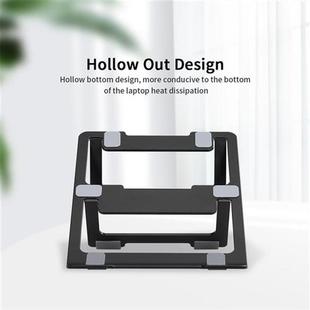 Aluminum Alloy Portable Collapsible Vertical Laptop Stand