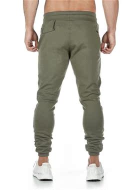 Joggers Sweatpants Men Casual Pants Solid Color Gyms Fitness