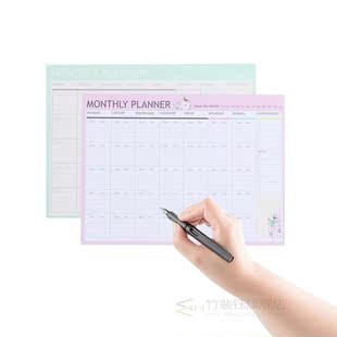 20 Sheets Monthly Planner Calendar Schedule Organizer Agenda