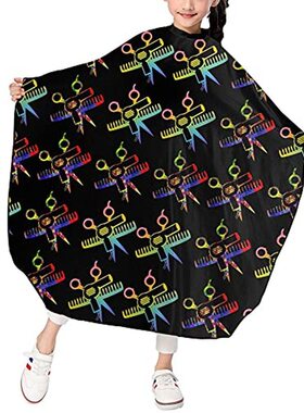 ONE TO PROMISE Scissors Comb Barber Cape,Scissors and Comb H