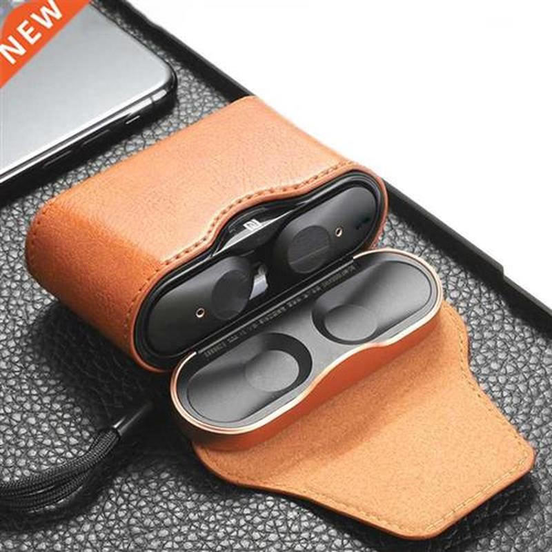 Luxury Leather Case Protective Box for Sony WF 1000XM3 Wire