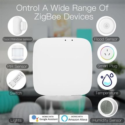 Tuya ZigBee 3.0 Smart Gateway Hub wifi Smart Home bridge Sma