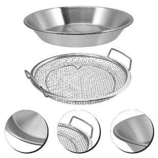 1 Set Pasta Strainer Strainer Stainless Steel Food Holder