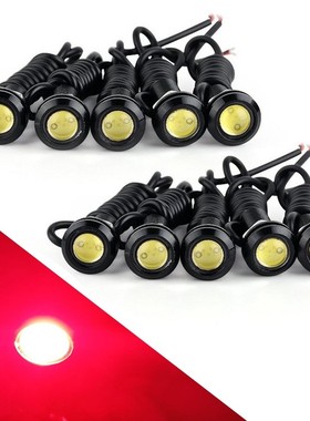 10pcs 12V 9W 23MM LED Eagle Eye Light Car Fog DRL Daytime Re
