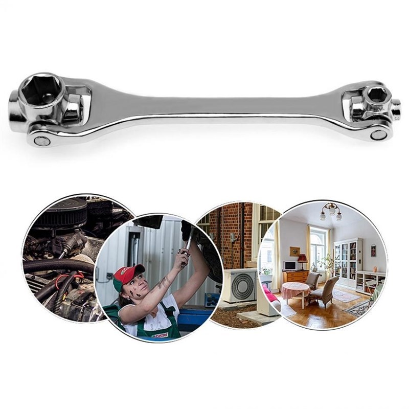 Universal 8 in 1 Household Socket Wrench 8 10 12 13 14 17 19
