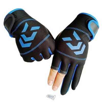 1 Pair Fishing Gloves Women Men Outdoor Fish Fishing Antisl
