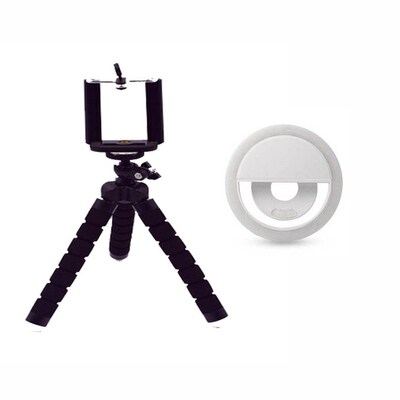 Mini Flexible Sponge Octopus Tripod  iPhone Xiaomi Huawei Se