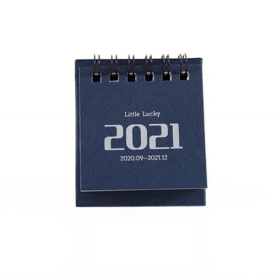 Desk Calendar 2021 Mini Desk Calendar Stand Up Flip Calendar