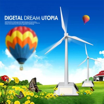 2 in 1 Solar Wind Generator Model and Exhibition Stand Windm