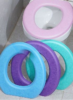 Waterpoof Soft Toilet Seat Cover Bathroom Washable