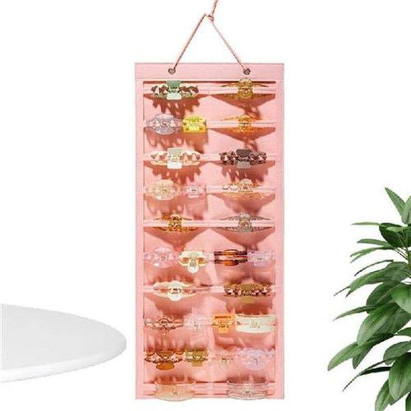 Hanging Hair Claws Clips Storage Large Claw Clips Organizer