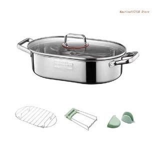 Large-capacity Fish Steamer Stockpot Stainless Steel