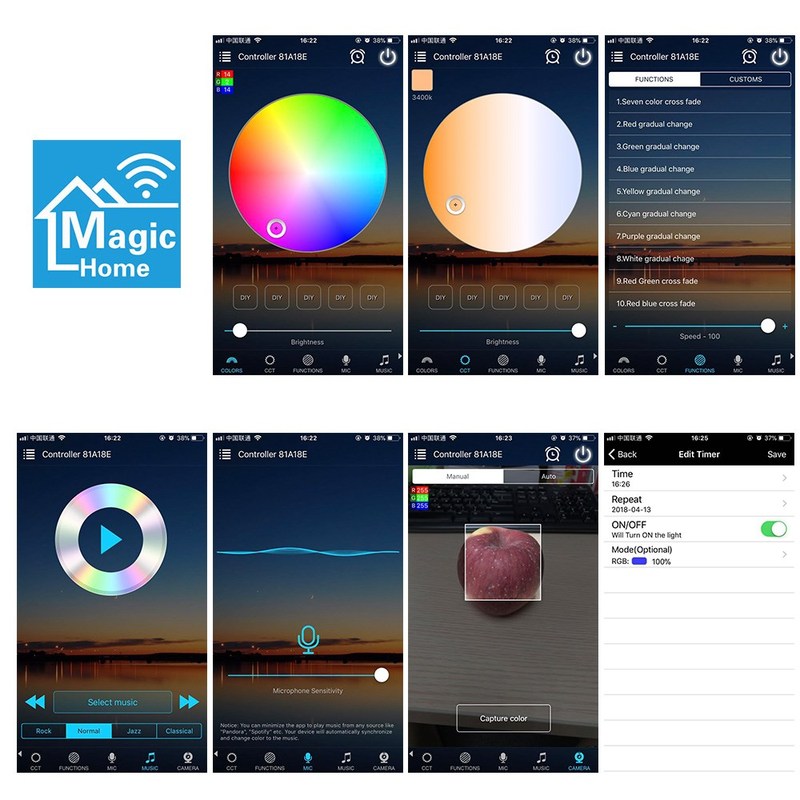 For Amazon Alexa Google Home Assistant IFTTT Wireless WiFi