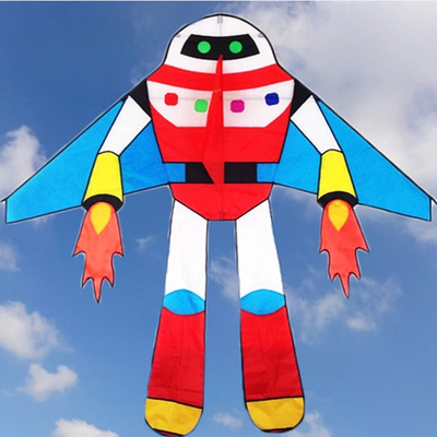 free shipping 2m robot kite flying toys for children kite