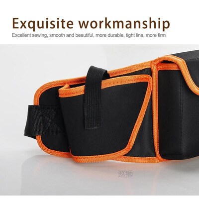 Multi-functional Electrician Tools Bag Waist Pouch Belt Stor