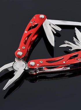 Multifunction Built-in Spring Folding Mini Pliers Slotted Ph