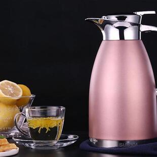 1.8L/2.3L Thermos Flask Thermal Hot Water Jug Pitcher Stainl