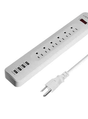 Multifunctional Surge Protective Platooninsert 6 Outlet Exte