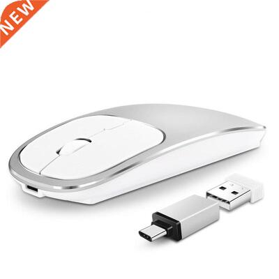 Wireless Mouse 2.4G Noiseless Silent Click Rechargeable Mous