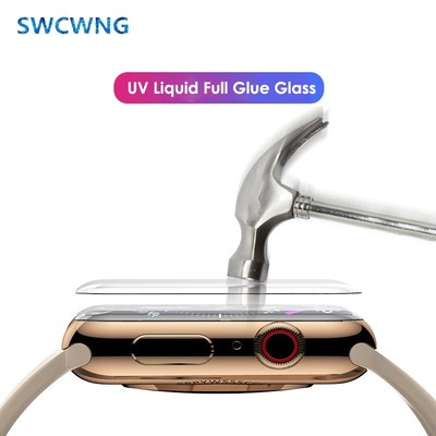 Screen-Protector Liquid Apple Watch Nano Uv-Glass Full-Glue