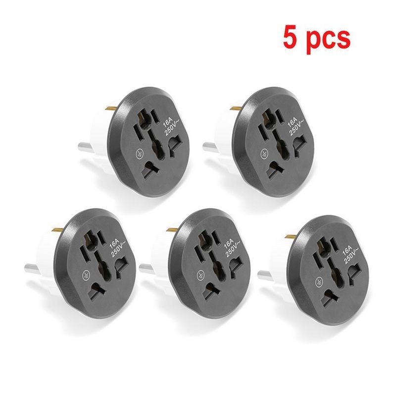 EU Adapter Universal EU Converter 2 Round Pin Socket AU US U