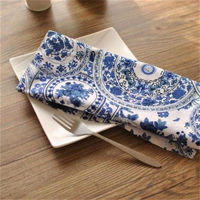 Non-slip Pad Plate Mat Heat Insulation Pad Cotton Linen