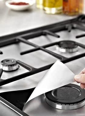 4pcs 1pc Stove Protector Cover Liner Non-Stick Aluminum Reus