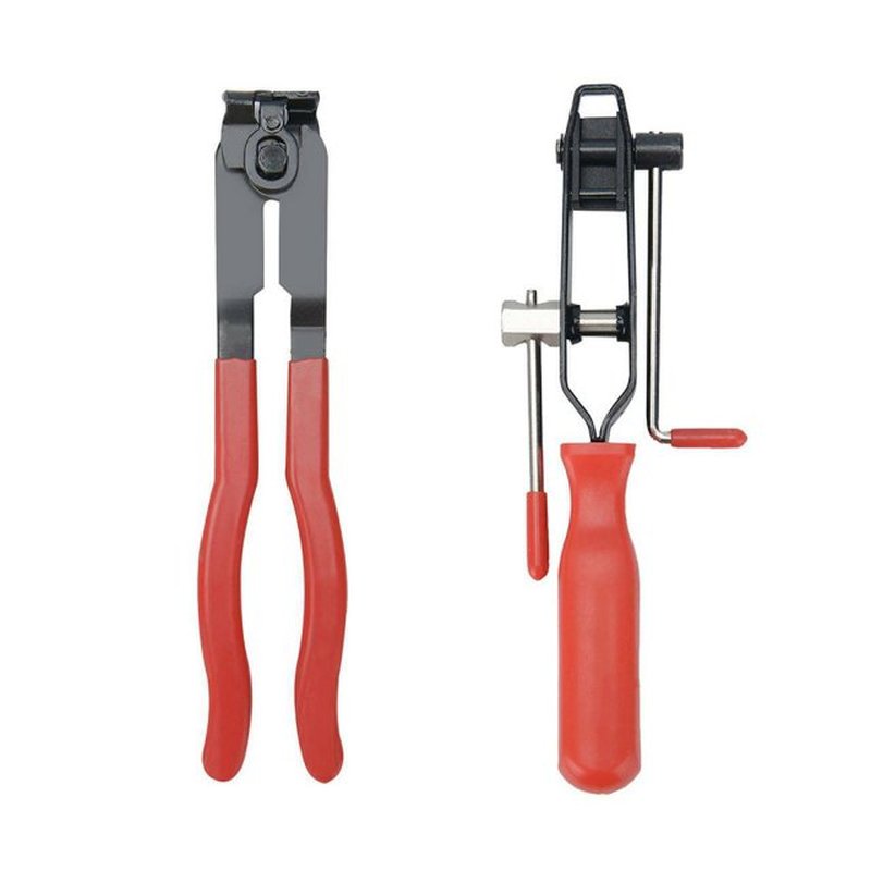 2Pcs CV Joint Boot Clamp Pliers Automotive Banding Crimping