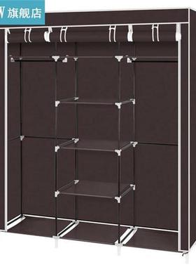 New 2019 69 inchPortable Clothes Closet Non-Woven Fabric War