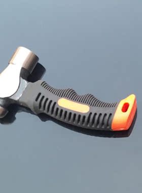 1pcs Mini Round Hammer Plastic Handle Woodworking Hammer Too