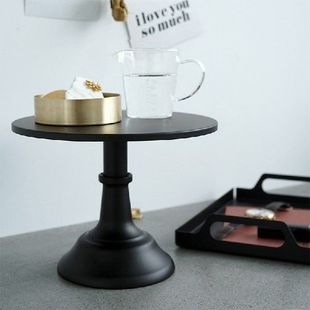 8 Inch Cake Decorating Stand Black Wedding Cake Plates for