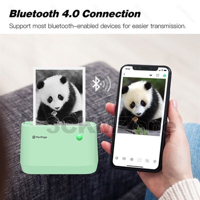 304DPI Photo Peripage Pocket Printer 77mm hermal Mini PC Mob