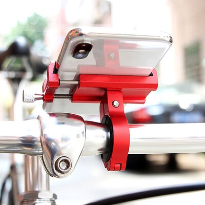 Bicycle Phone Holder Adjustable Support Bike Mount Bracket