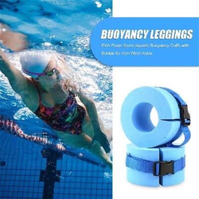 2pcs Foam Aquatic Cuffs Swimming Leggings Water Exercise