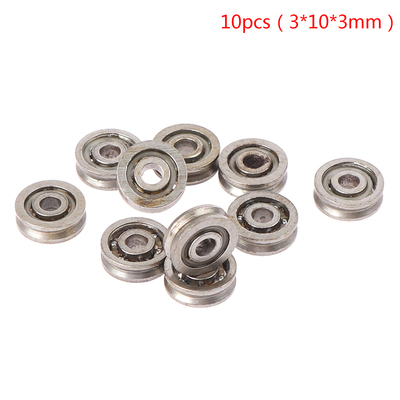 10pcs Carbon Steel Miniature Bearing V623 Tracking Bearing