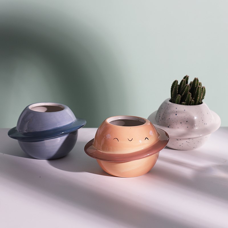 New Creative Planet ceramic pot succulent pots balcony decor