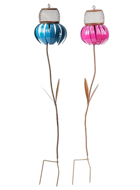 Standing Bird Feeder Outside Garden Art Metal Birdfeeder