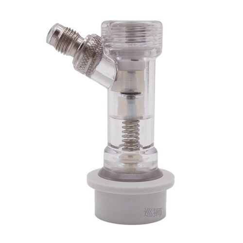 Ball Lock Disconnect with Check Valve Gas 1/4