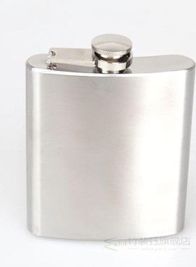 Portable Stainless Steel 7oz Hip Flask Flagon Whiskey Wine P