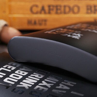 8 OZ Ounces Black Matte Metal Gift Stainless Steel Hip Flask