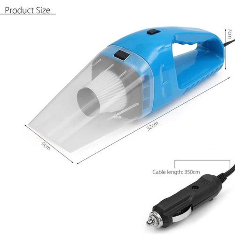 Portable Car Vacuum Cleaner Handheld 12V 150W Auto Home Dry