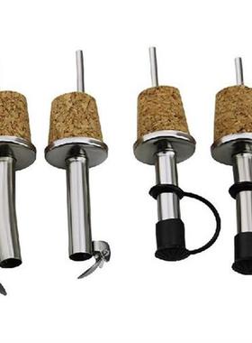 Wooden Cork Red Wine Pourer Oil Champagne Beer Bottle