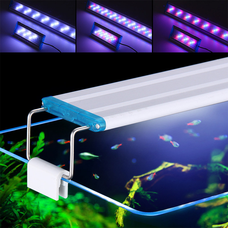 Aquarium LED Light Super Slim Fish Tank Aquatic Plant Grow