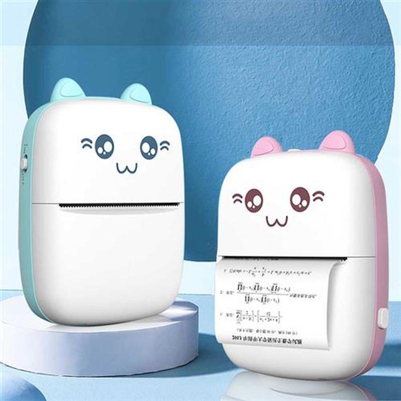 Mini Portable Thermal Printer Paper Photo Pocket Thermal Pri